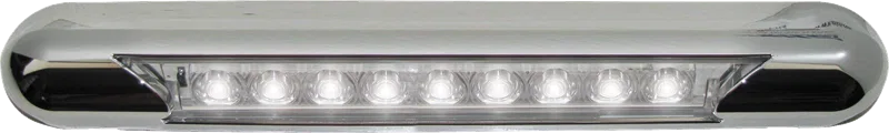 ILL70CBAWN – OPTRONICS Awning Light, LED Awning Strip Light 11 Inch Length White 12 Volt Chrome Housing Without Switc...